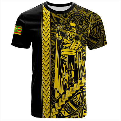 Hawaii T-Shirt Tribal Polynesian Kanaka Maoli King Kamehameha Shirt