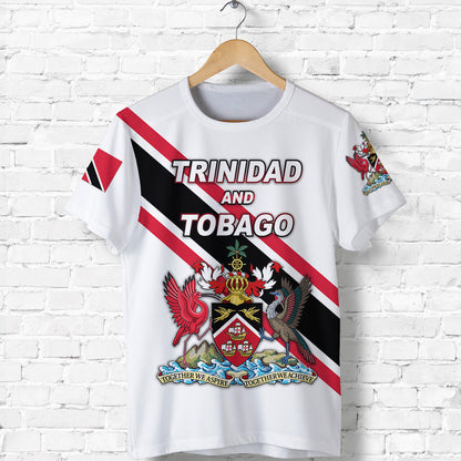Happy Trinidad and Tobago T Shirt independence Day White LT8