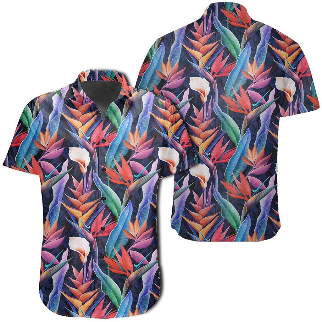 Hawaiian Shirt - Tropical Flower Shirt