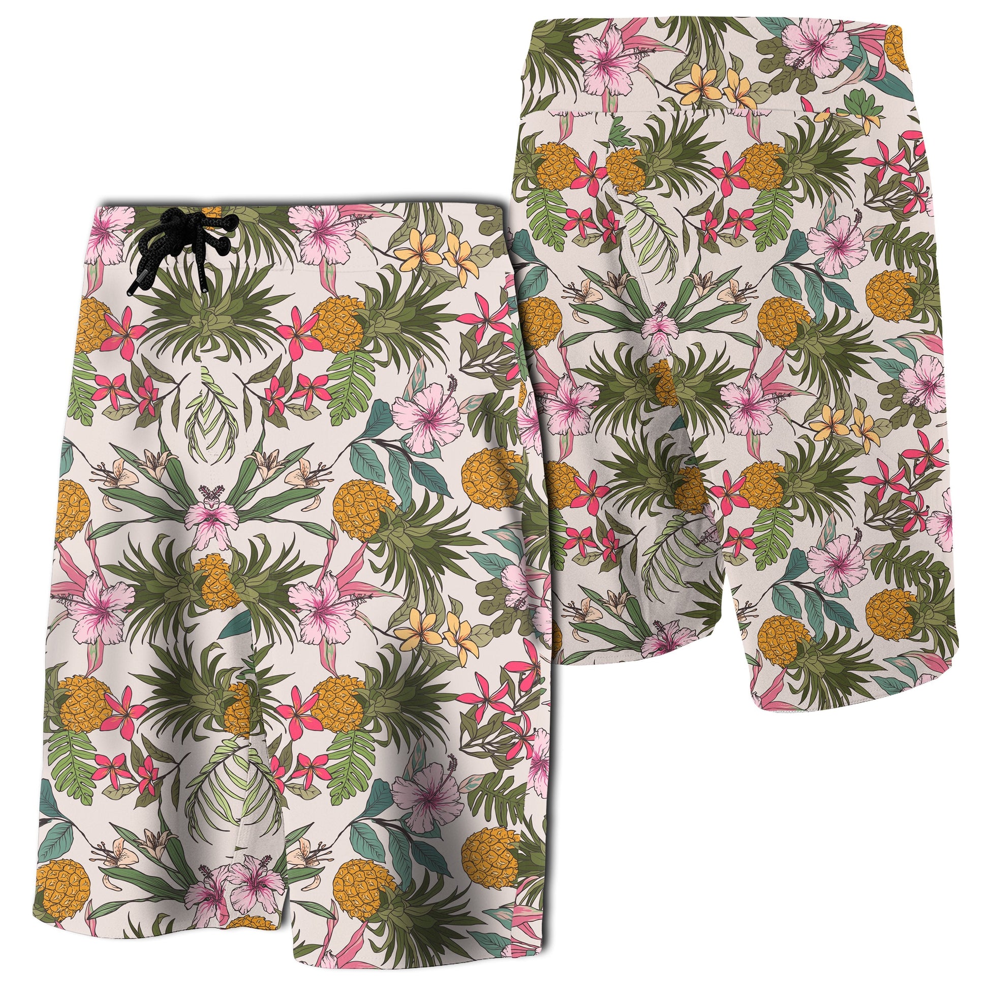 Tropical Pineaapple Board Shorts
