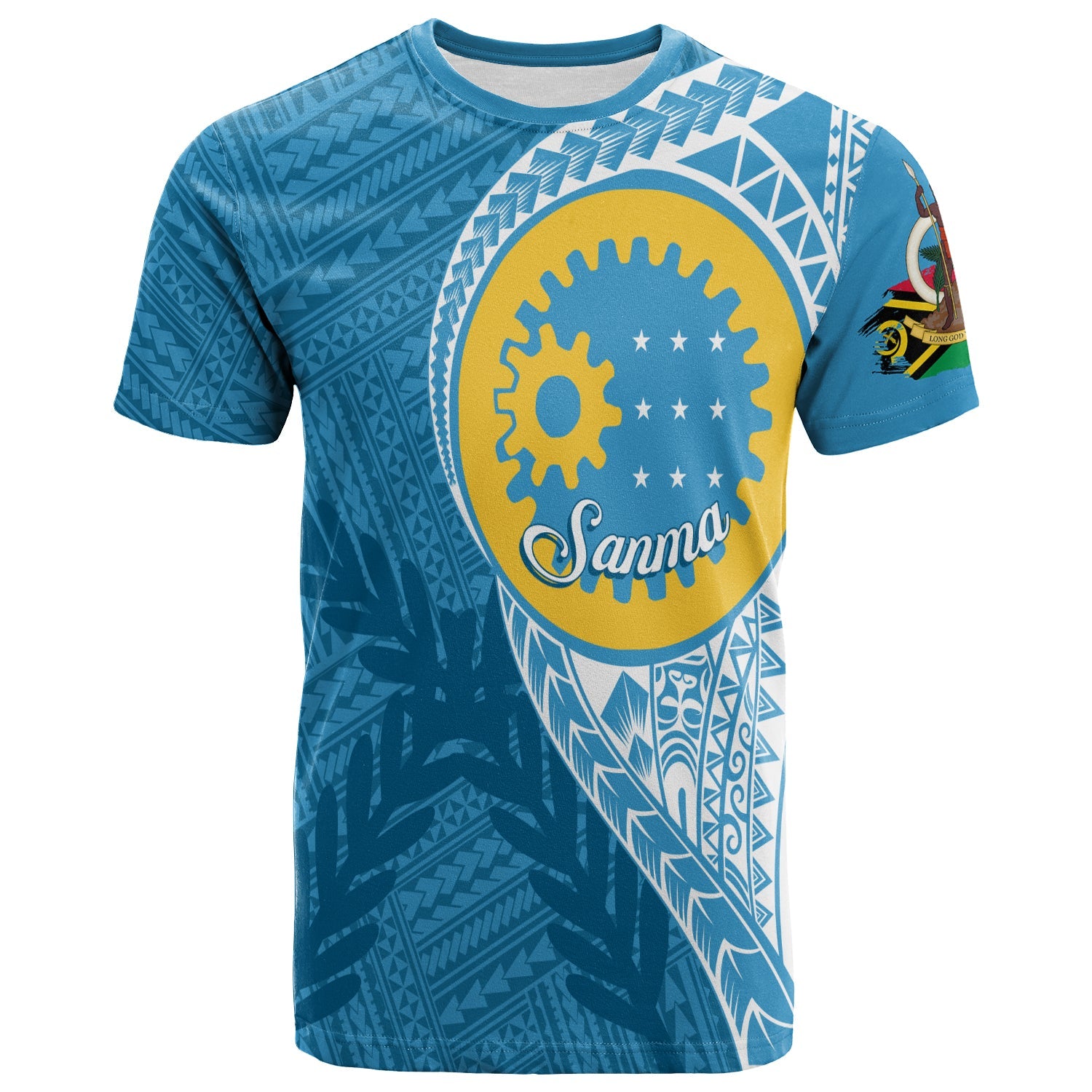 Vanuatu Sanma Province T Shirt Sanma Emblem