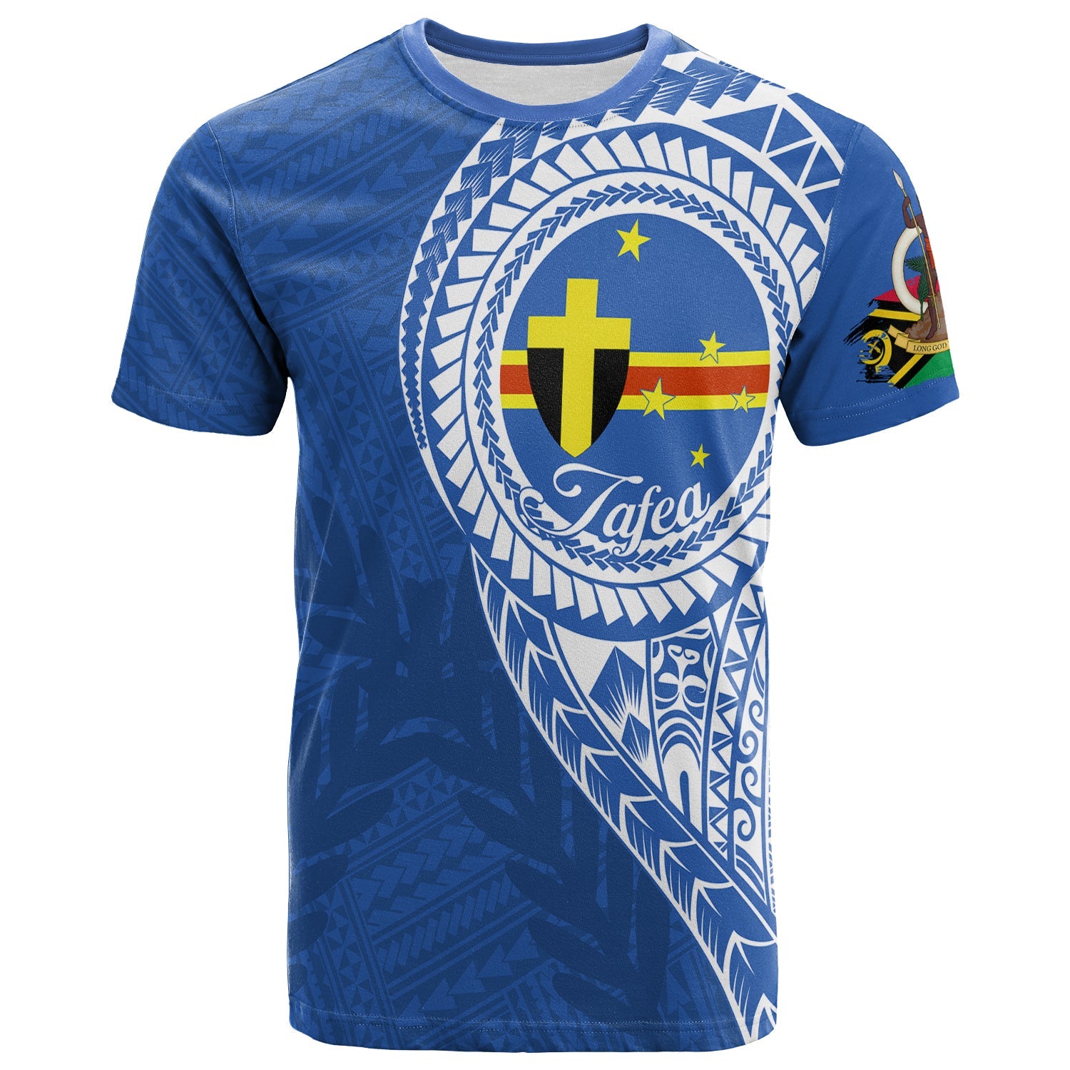 Vanuatu Tafea Province T Shirt Tafea Emblem