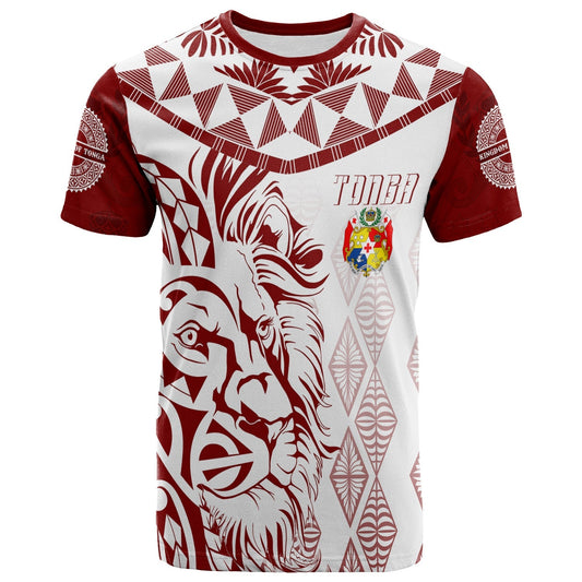Tonga Personalised T Shirt Emancipation Day Lion Style