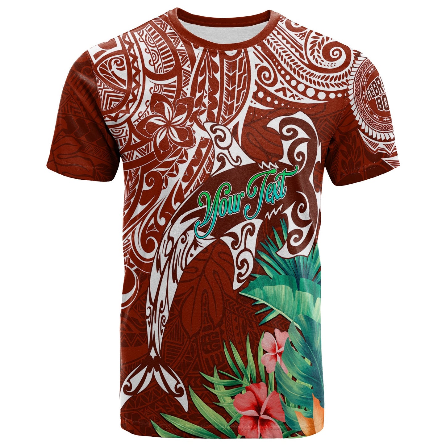 (Custom Personalised) Polynesian Birthday T Shirt Legends Are Born In February