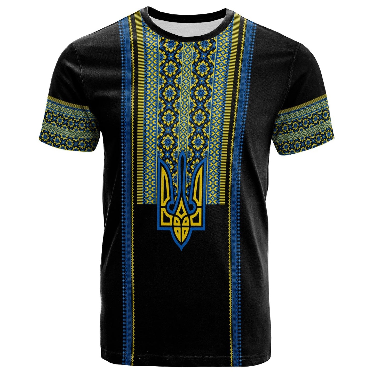 Ukraine Folk Patterns T Shirt Unity Day