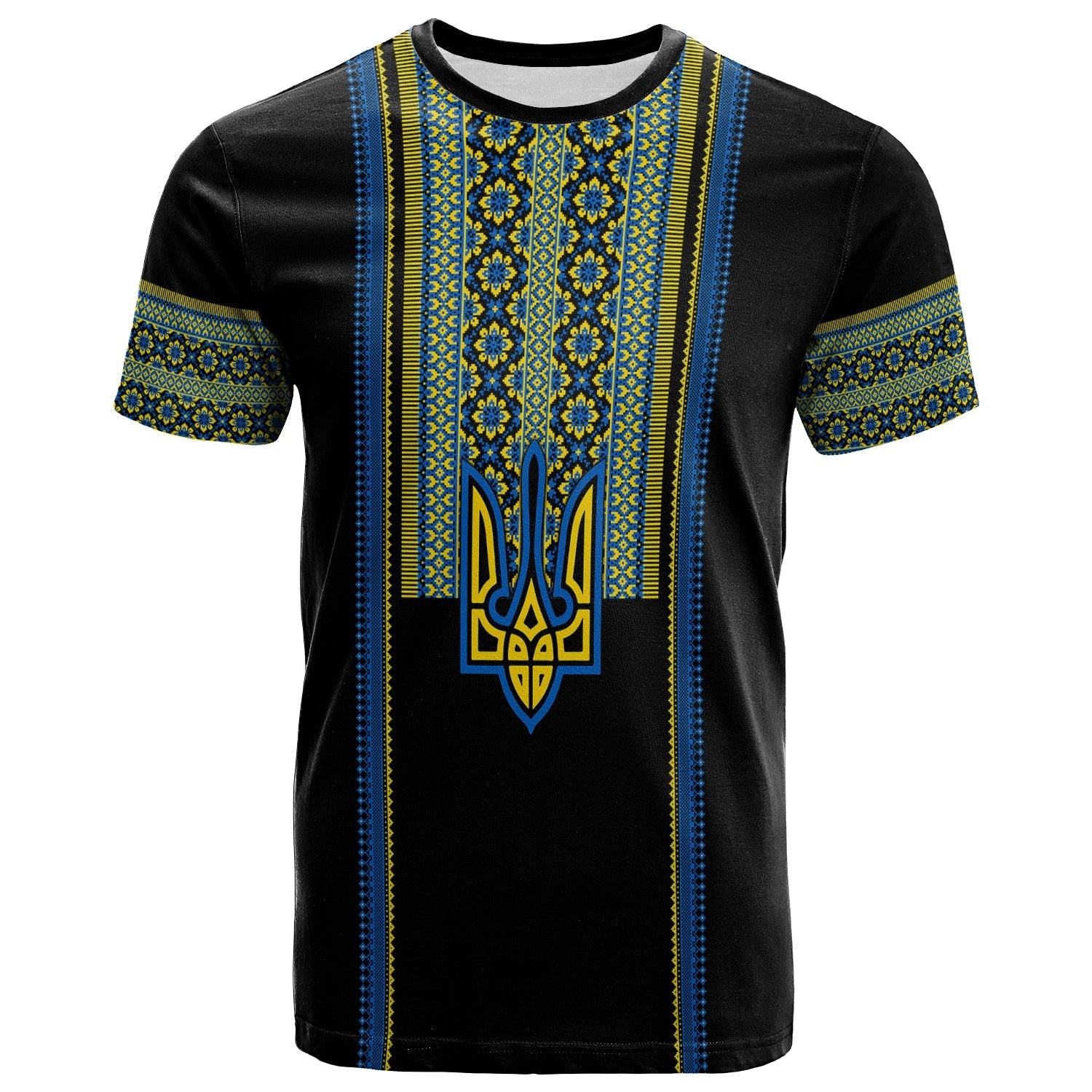 Ukraine Folk Patterns T Shirt Unity Day