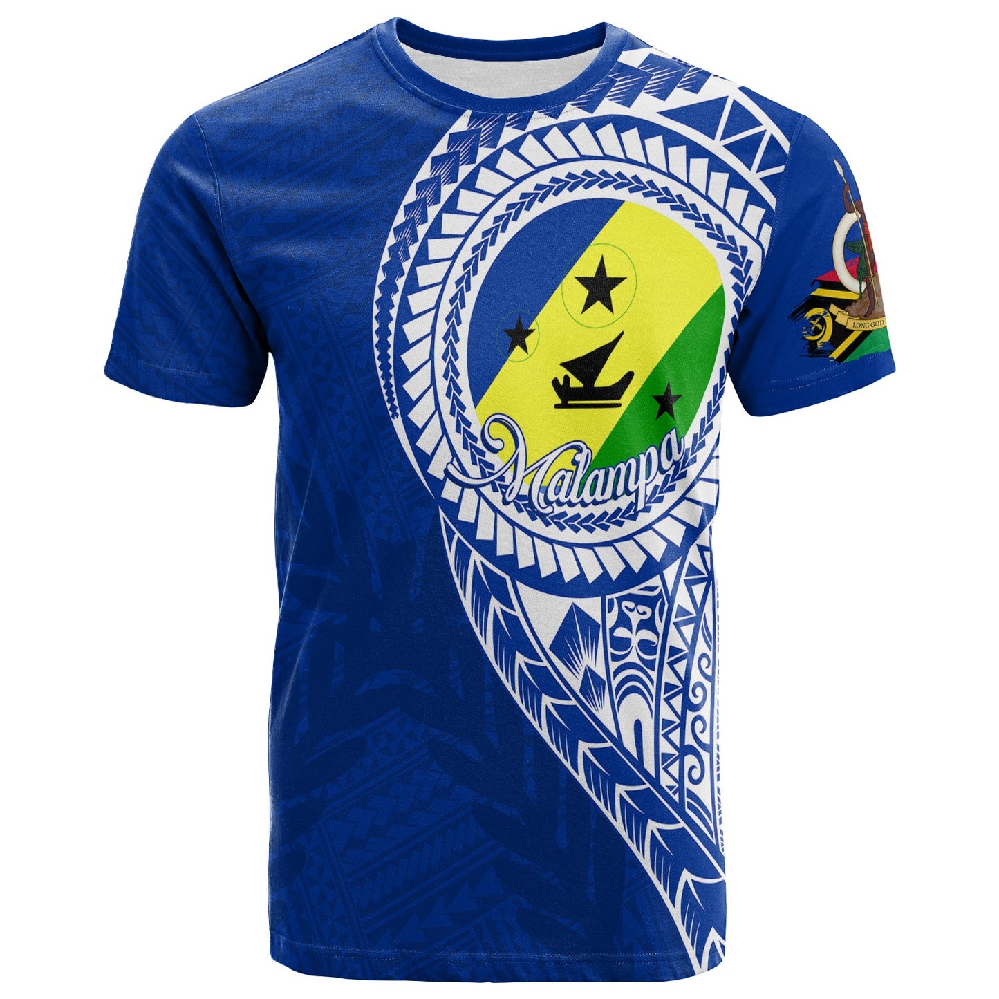 Vanuatu Malampa Province T Shirt Malampa Emblem