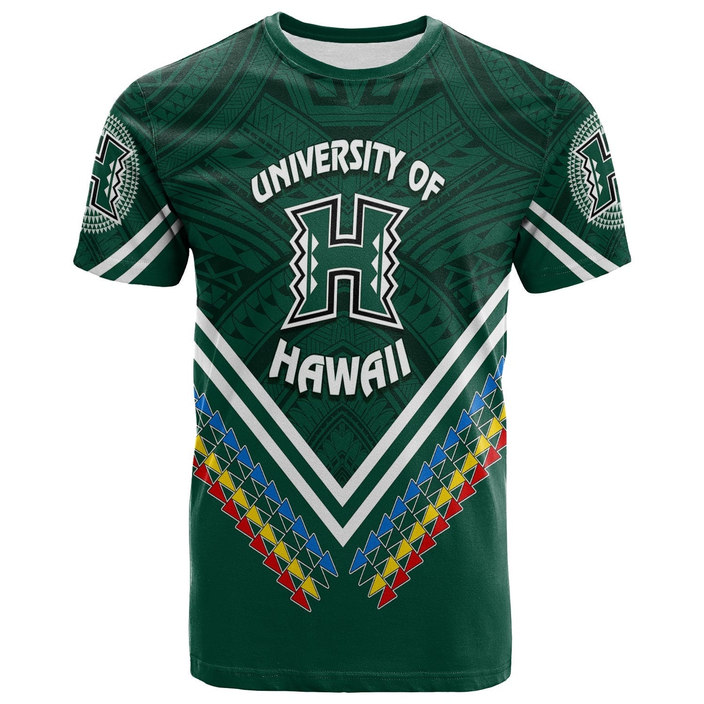 Personalised Hawaii Rainbow Warriors T Shirt Simple Style