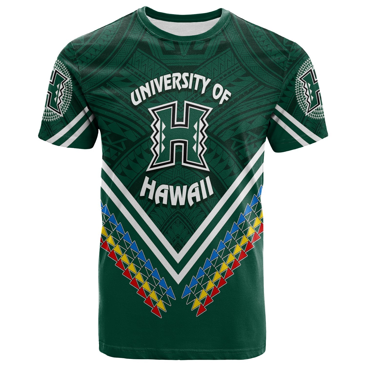 Personalised Hawaii Rainbow Warriors T Shirt Simple Style