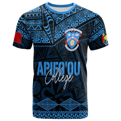 Personalised Tonga Apifo'Ou College T Shirt Viva Afc - Black