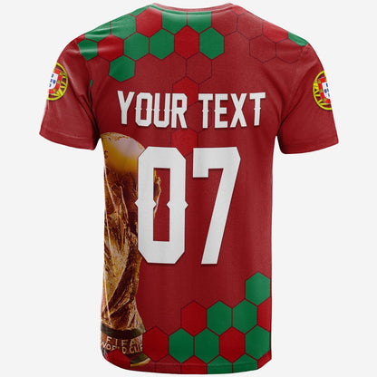 Personalised Portugal World Cup 2022 T Shirt Portuguesa Selecao