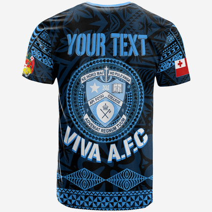 Personalised Tonga Apifo'Ou College T Shirt Viva Afc - Black