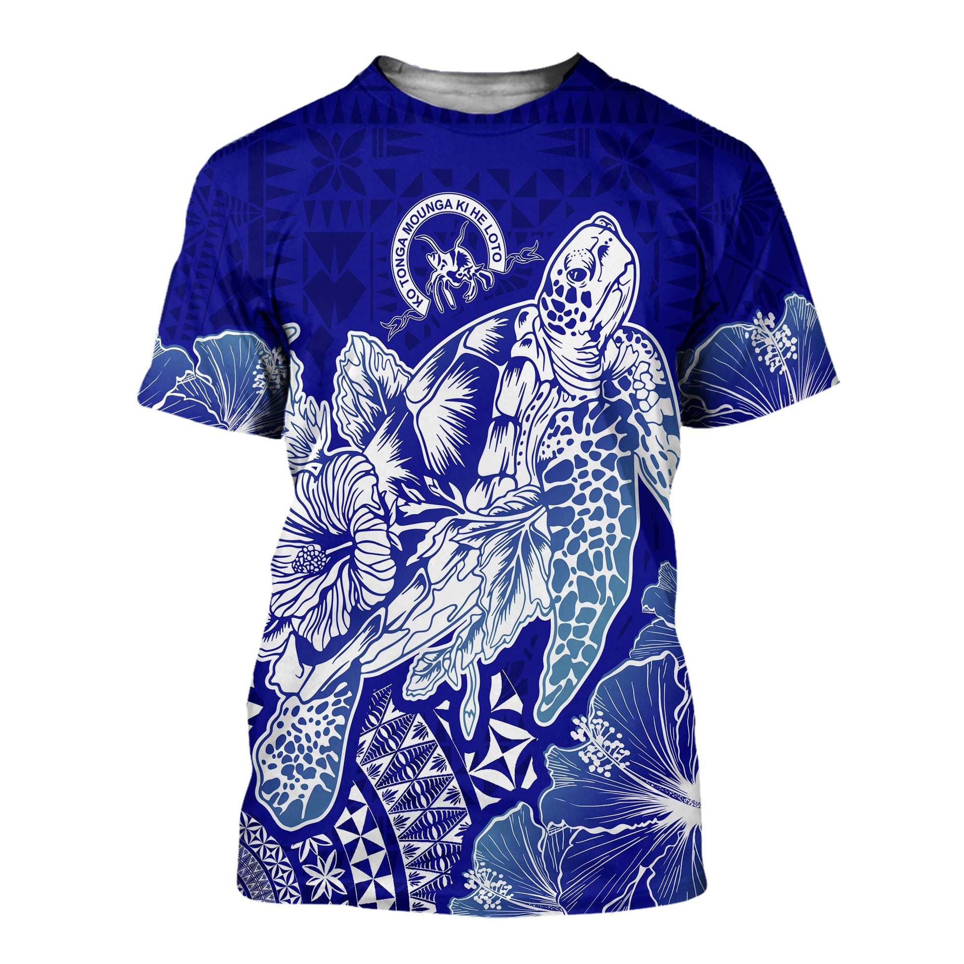 Queen Salote College Tonga T Shirt Kupesi Style - Ver02