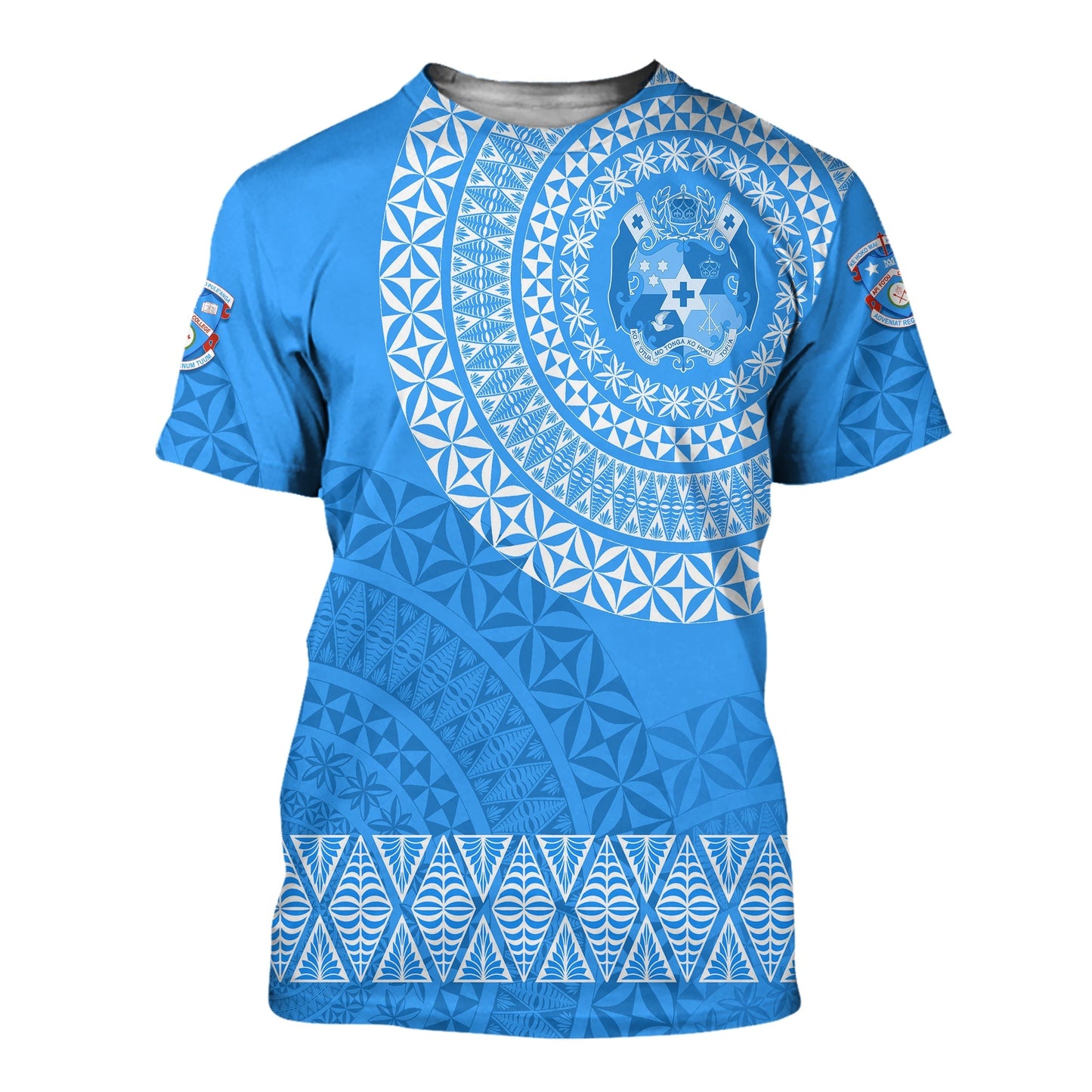Apifoou College Tonga T Shirt Kupesi Style - Ver03