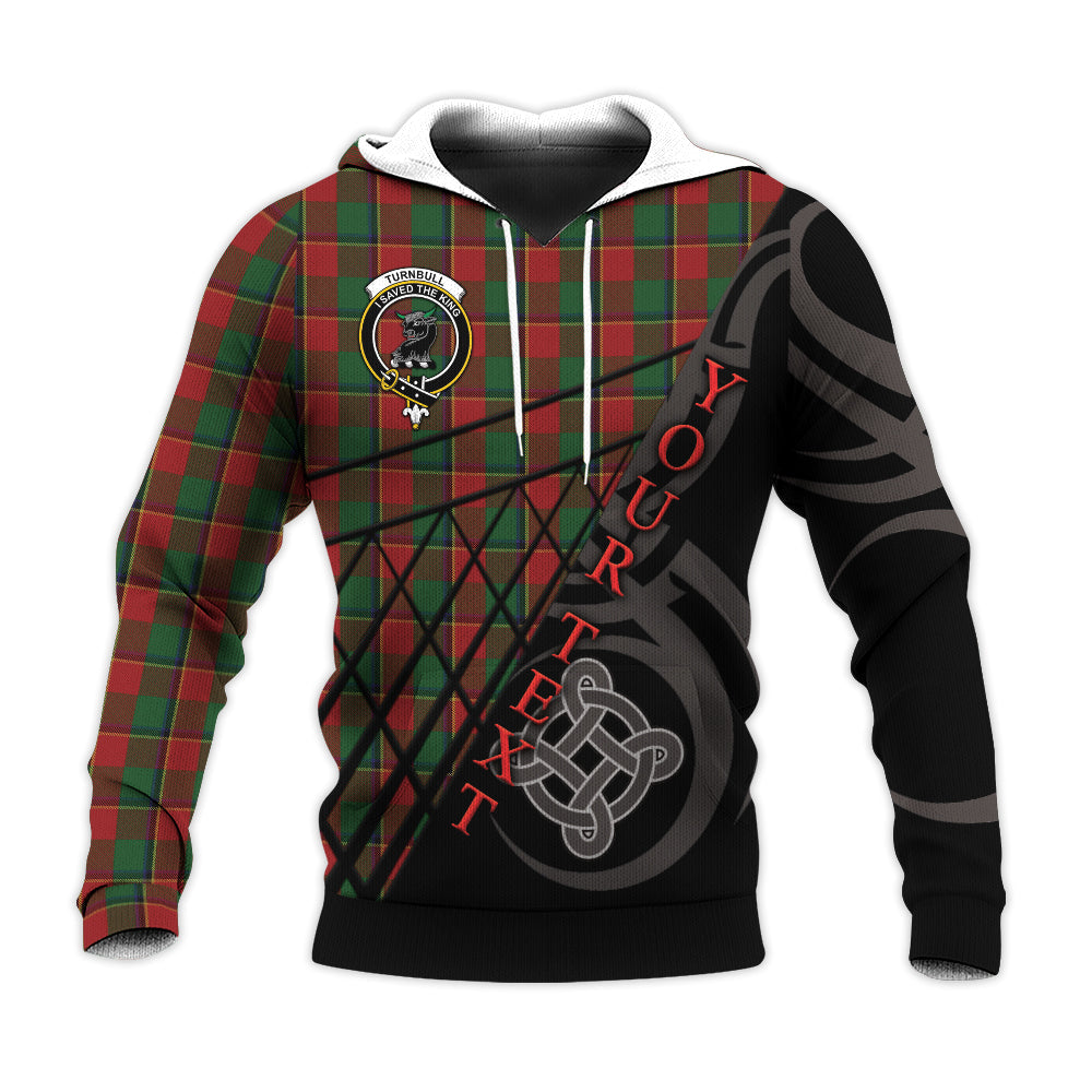 Printivon Turnbull Dress Knitted Hoodie Pattern Celtic Custom Text