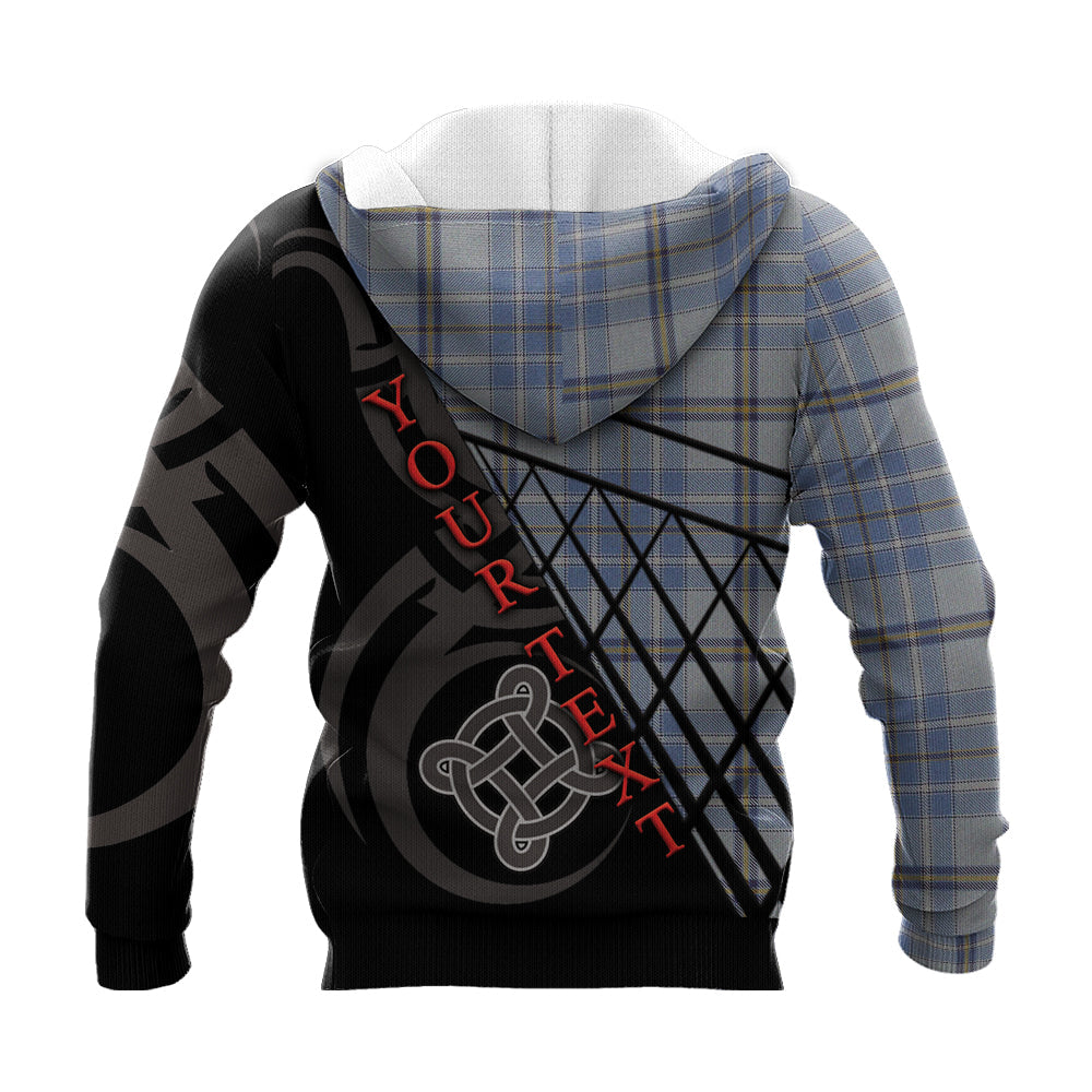 Printivon Tweedie Knitted Hoodie Pattern Celtic Custom Text
