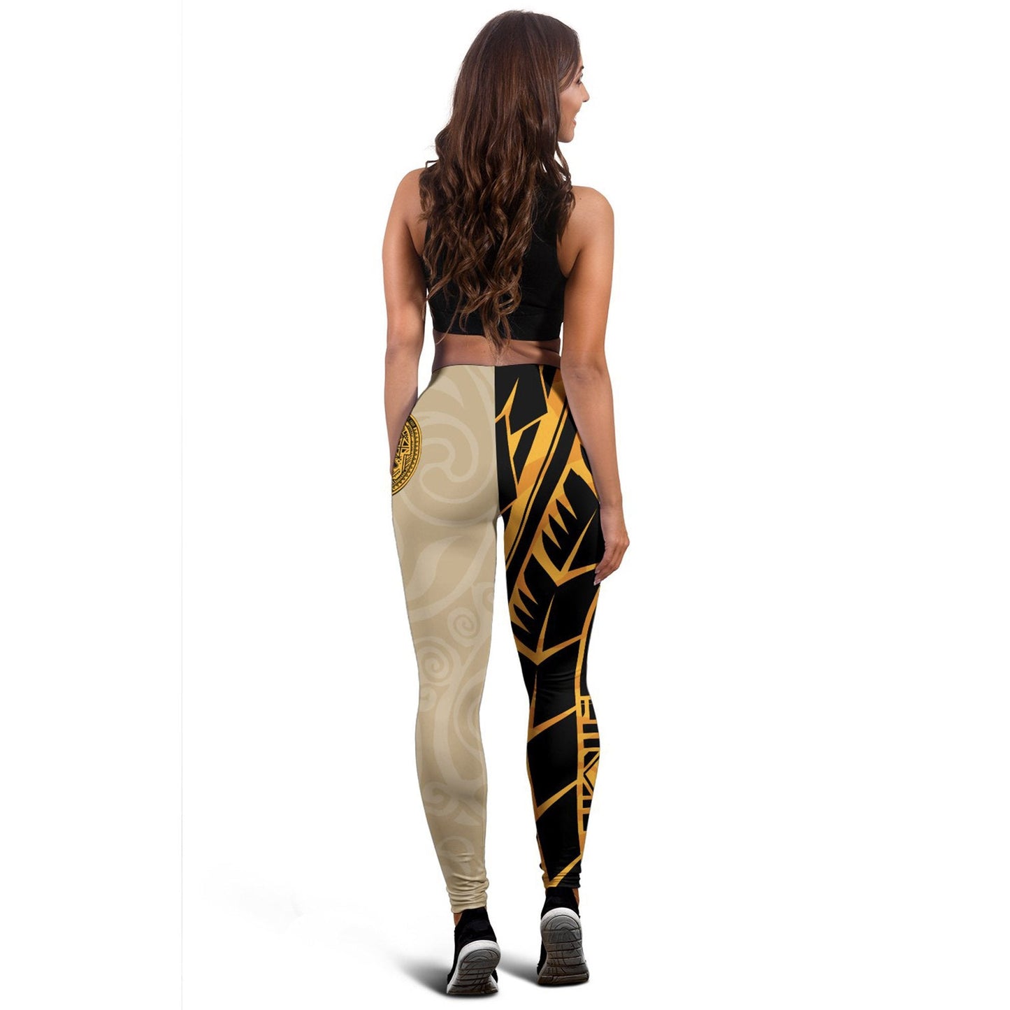 American Samoa Women's Leggings - Polynesian Wild Style