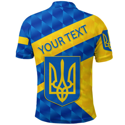 Custom Ukraine Polo Shirt Sporty Style