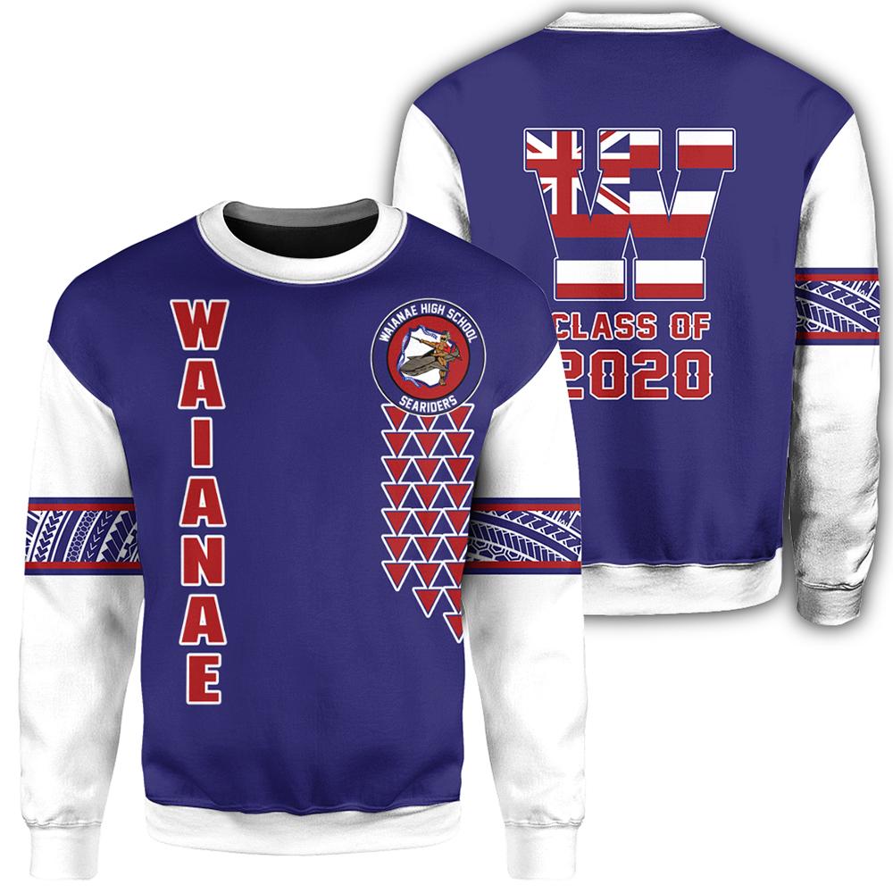 Personalized Hawaii Waianae High Custom Your Class Sweatshirt AH