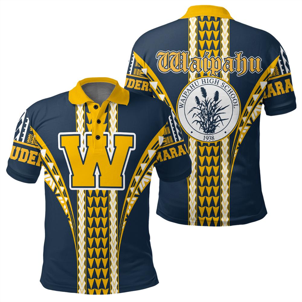 Hawaii Polo Shirt - Waipahu High Polo Shirt - AH