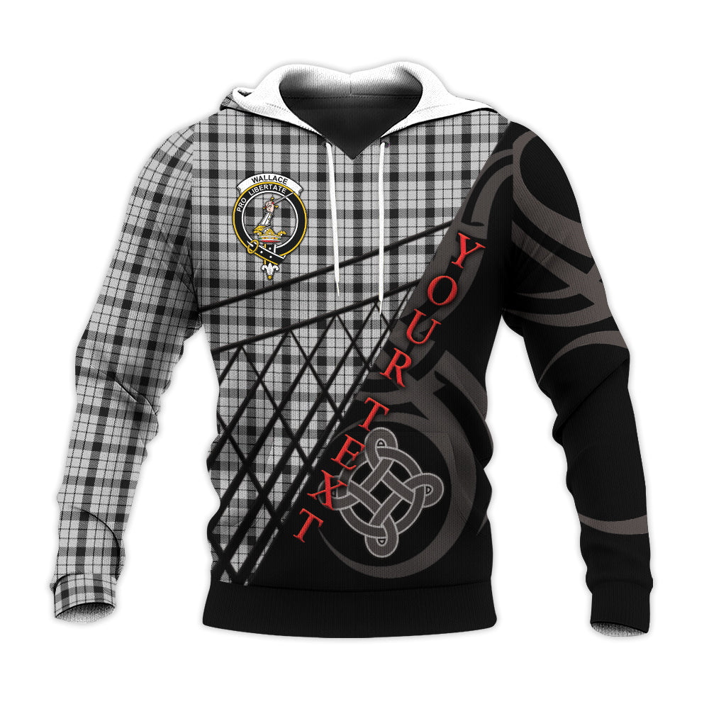 Printivon Wallace Dress Knitted Hoodie Pattern Celtic Custom Text
