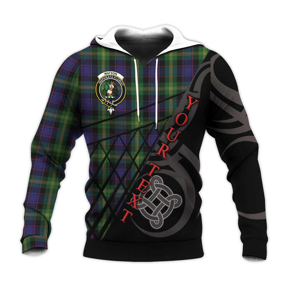 Printivon Watson Knitted Hoodie Pattern Celtic Custom Text