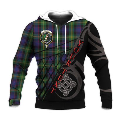 Printivon Watson Knitted Hoodie Pattern Celtic Custom Text
