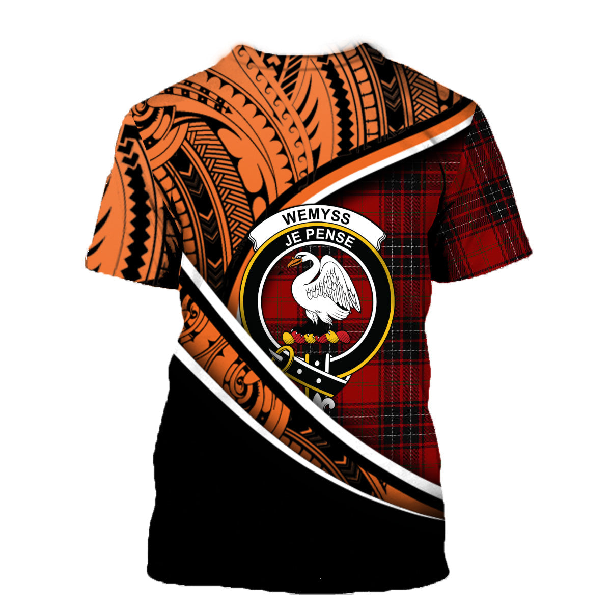 Printivon Wemyss Modern T Shirt Pattern Polynesian