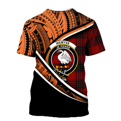 Printivon Wemyss Modern T Shirt Pattern Polynesian