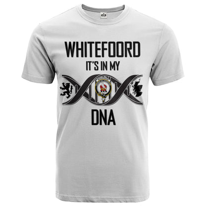Printivon Whitefoord Clan DNA In Me Crest T Shirt