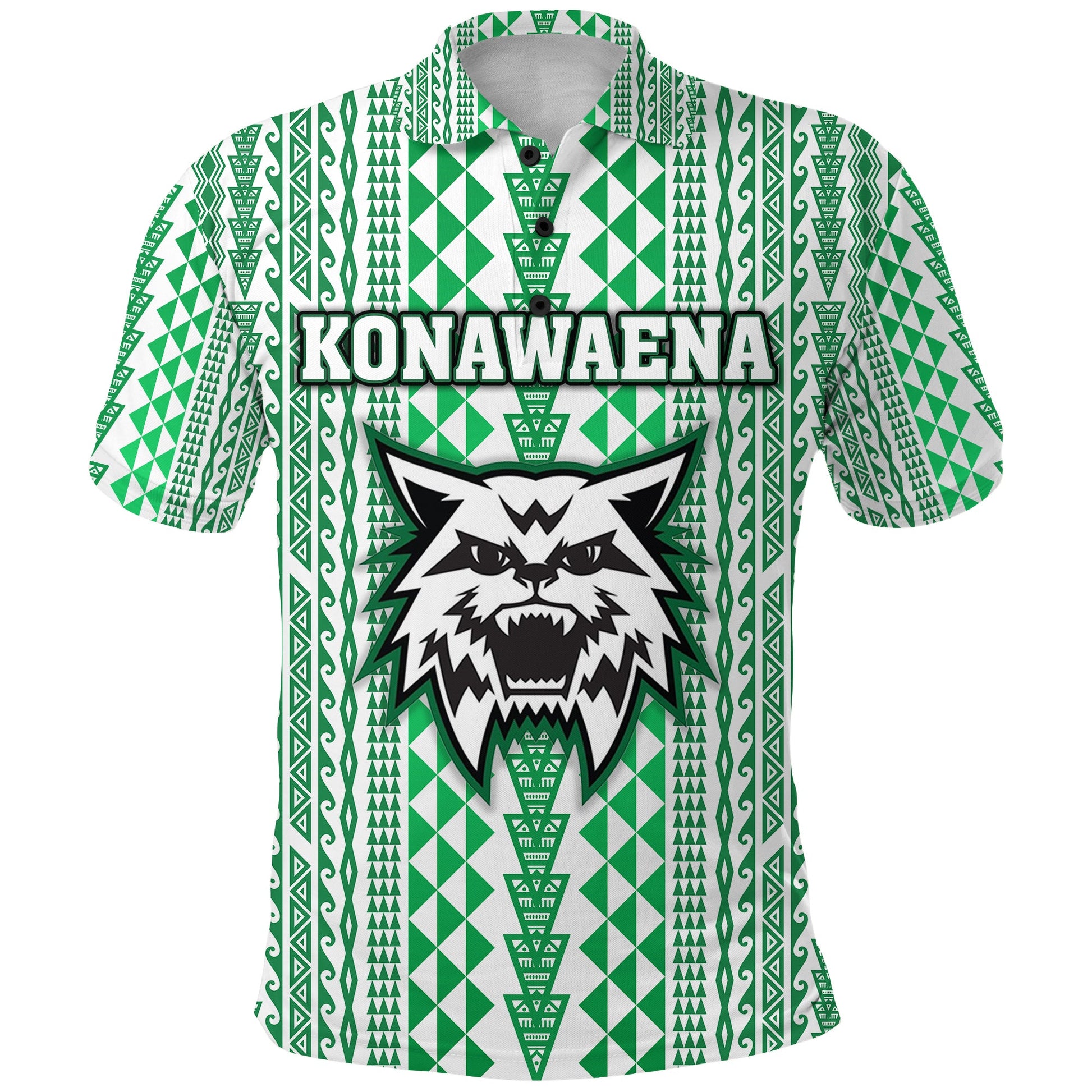 Custom Personalised Hawaii Konawaena Wildcats School Polo Shirt Simple Style