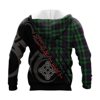 Printivon Wilson 02 Knitted Hoodie Pattern Celtic Custom Text