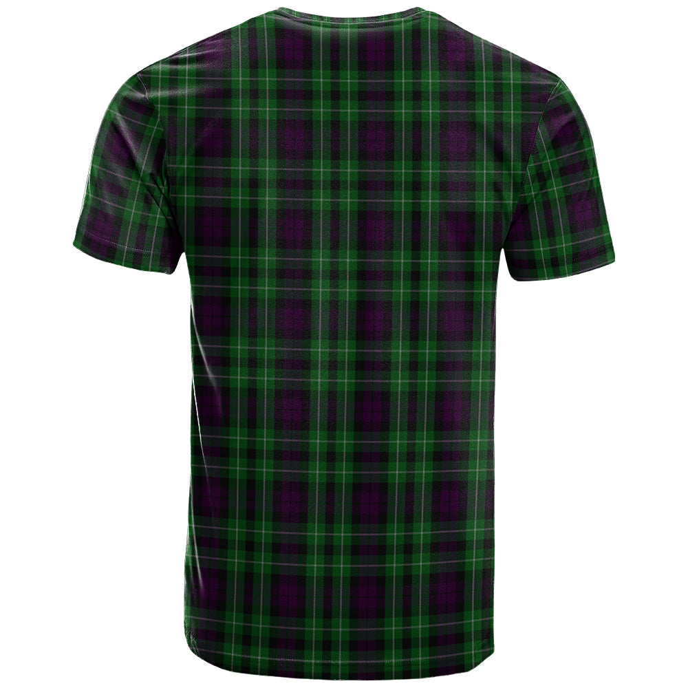Printivon Wilson 02 Clan DNA In Me Tartan Crest T Shirt