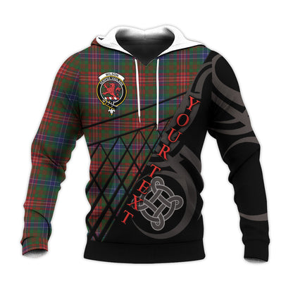 Printivon Wilson 03 Knitted Hoodie Pattern Celtic Custom Text
