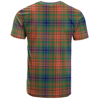 Printivon Wilson Ancient Clan DNA In Me Tartan Crest T Shirt