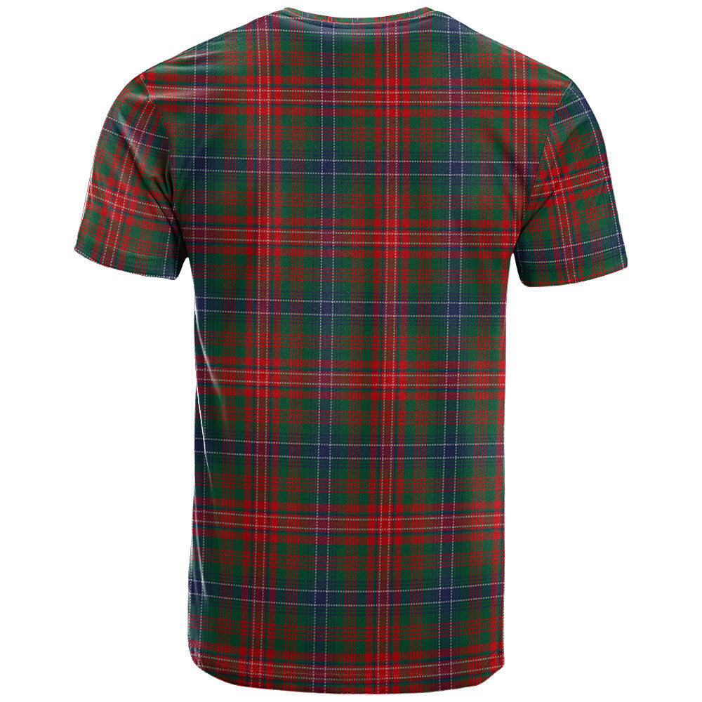 Printivon Wilson Modern Clan DNA In Me Tartan Crest T Shirt