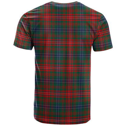 Printivon Wilson Modern Clan DNA In Me Tartan Crest T Shirt