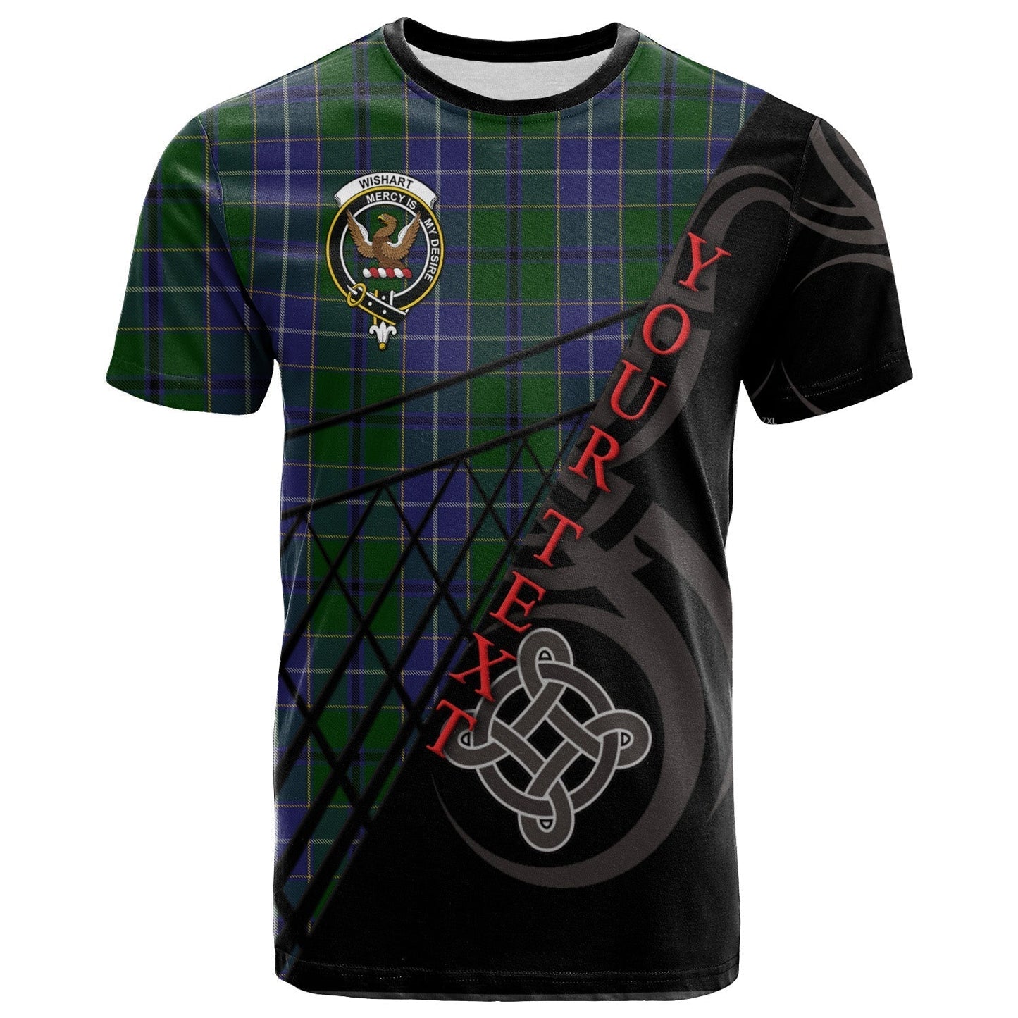 Printivon Wishart Hunting T Shirt Pattern Celtic 