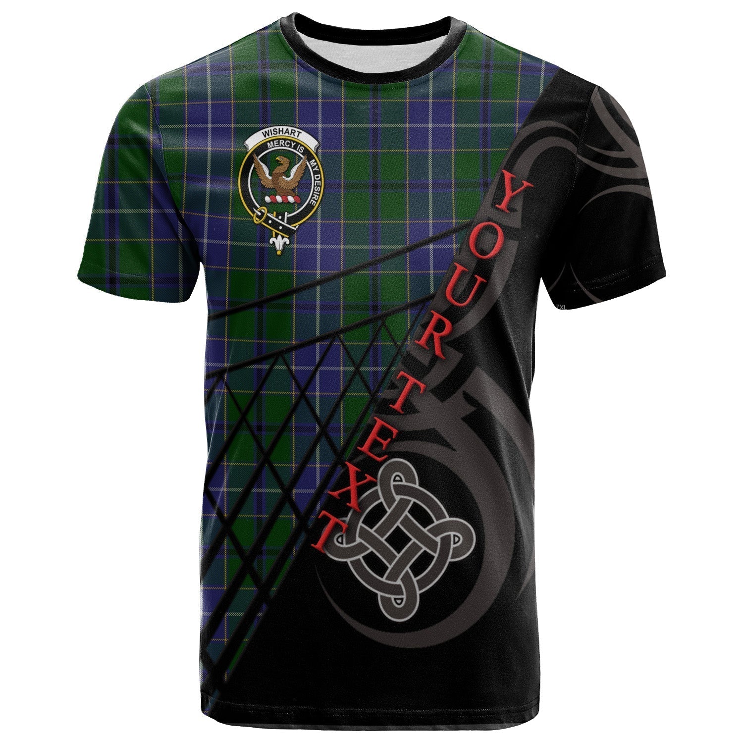 Printivon Wishart Hunting T Shirt Pattern Celtic 