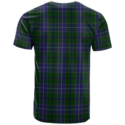Printivon Wishart Hunting Clan DNA In Me Tartan Crest T Shirt
