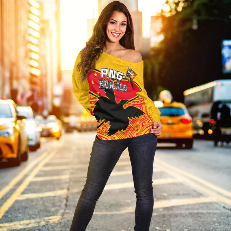 PNG The Kumuls Off Shoulder Sweater