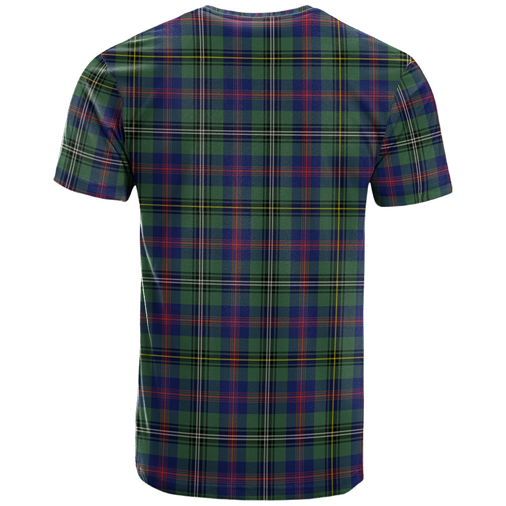 Printivon Wood Modern Clan DNA In Me Tartan Crest T Shirt