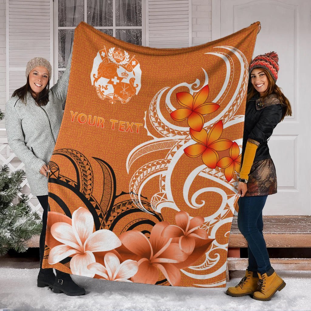 [Custom] Tonga Personalised Premium Blanket Tongan Spirit