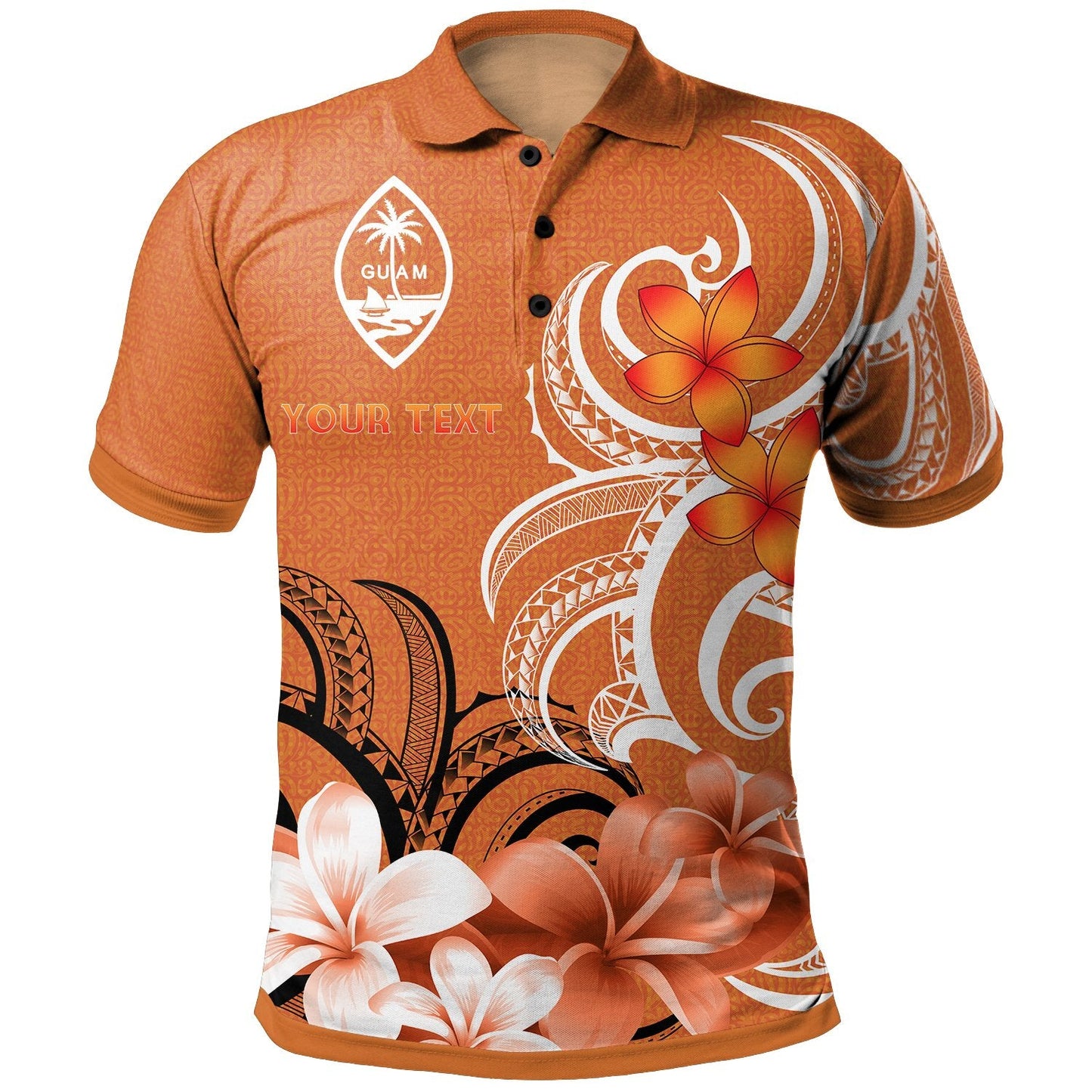 [Custom] Guam Personalised Polo Shirts - Guamanian Spirit