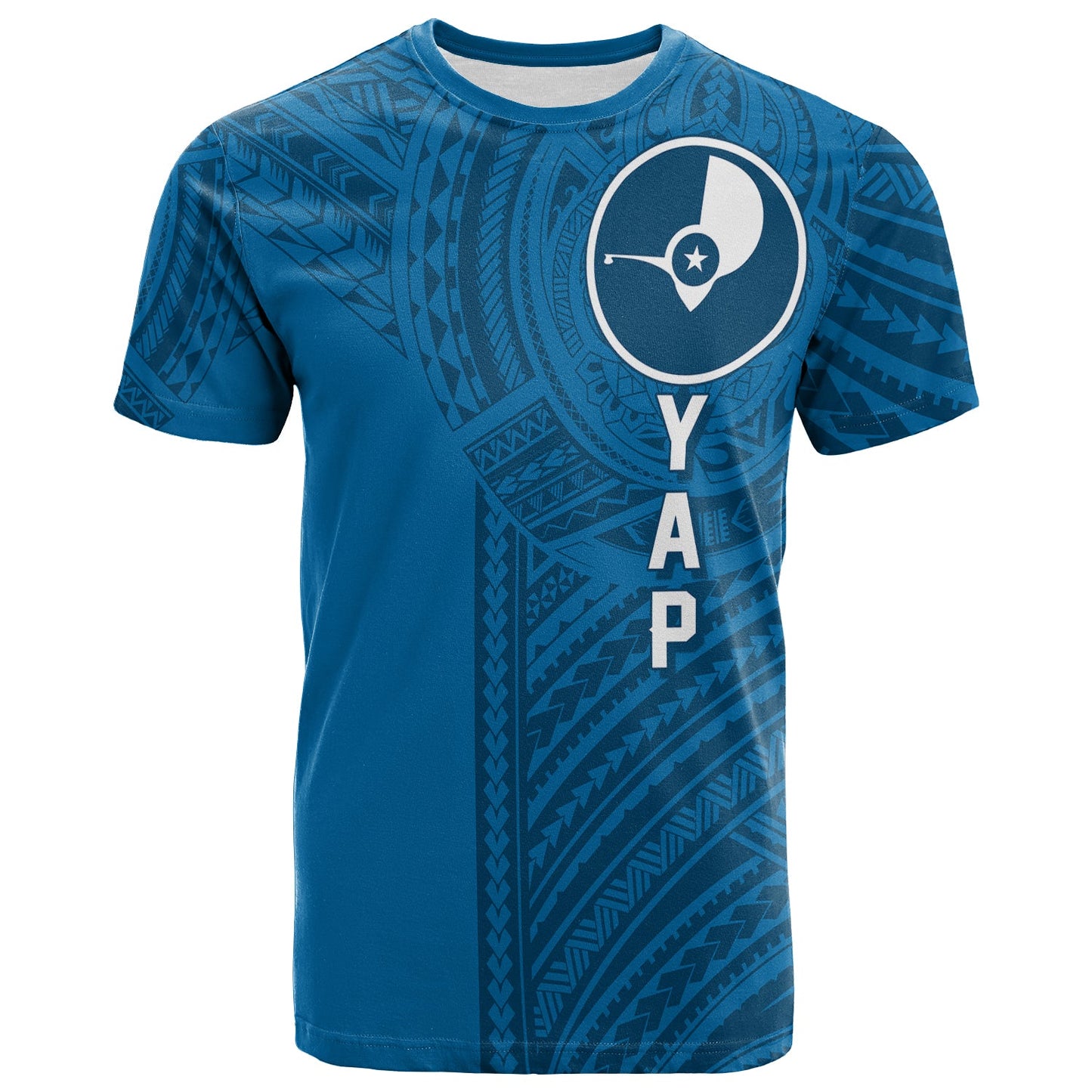 FSM Yap Micronesian Pattern T Shirt Tattoo Style