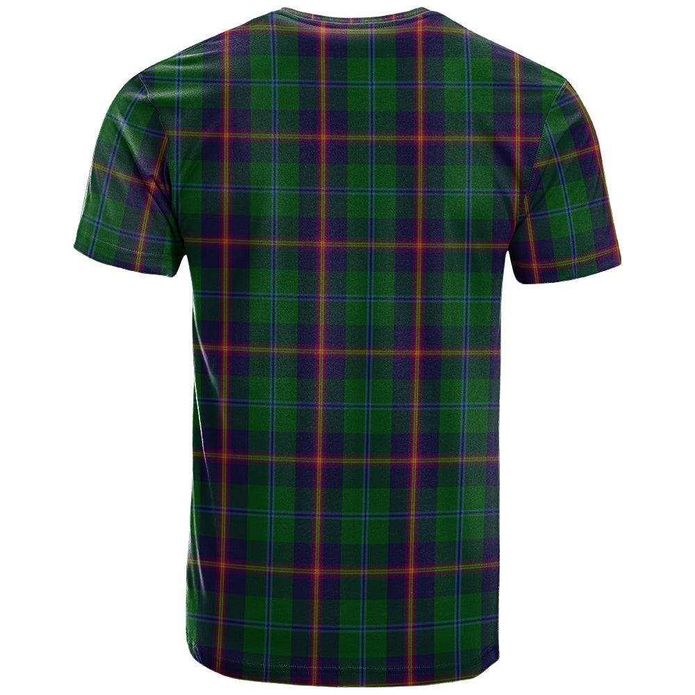 Printivon Young Clan DNA In Me Tartan Crest T Shirt