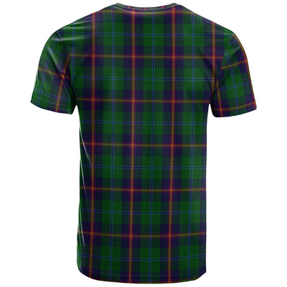 Printivon Young Clan DNA In Me Tartan Crest T Shirt