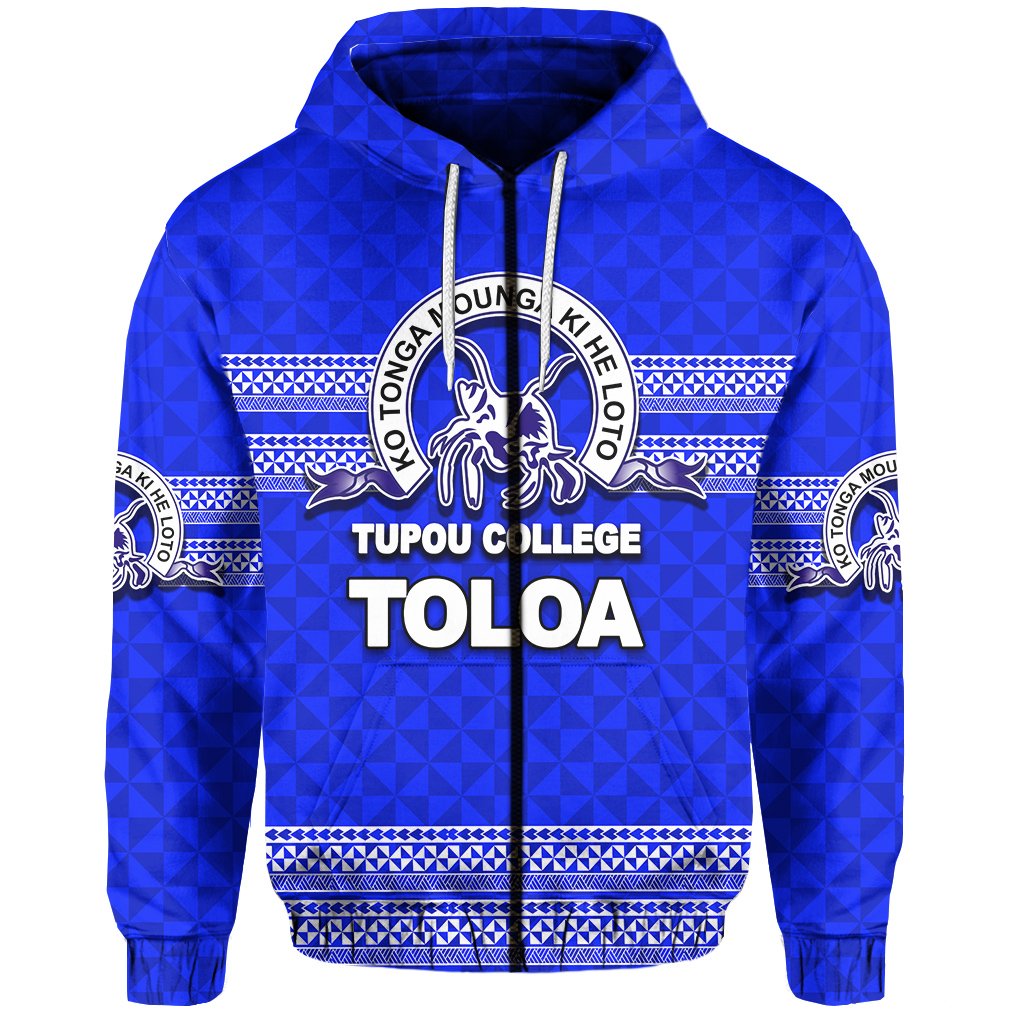 Tonga Tupou College Toloa Zip Hoodie