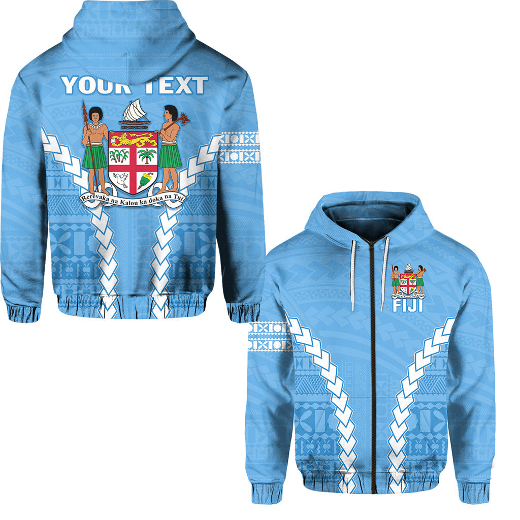 ( Personalised) Fiji Impressive Zip Hoodie 2021 Polynesian