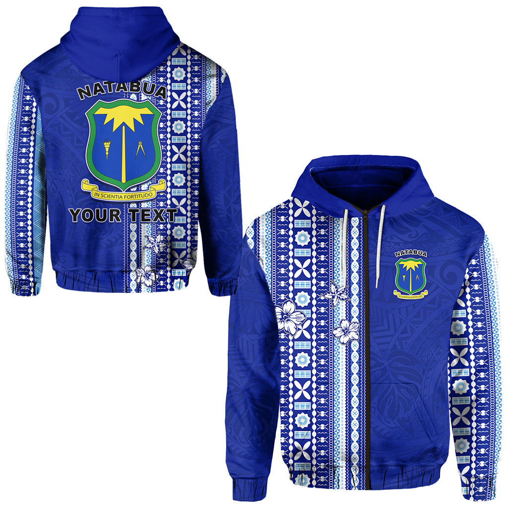 ( Personalised) Natabua High School Polynesian Zip Hoodie Lautoka Fiji